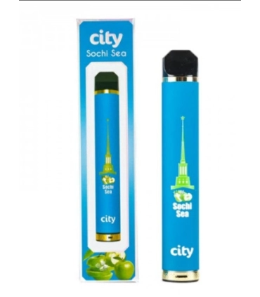 Одноразки CITY HIGH WAY 1600 Яблуко Груша оптом, CITY , 4,80 $