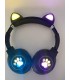 Дитячі бездротові навушники, що світиться, вушка котика ME-1