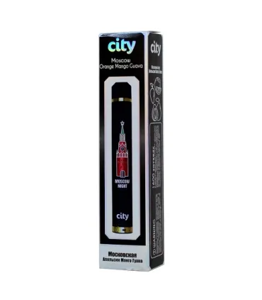 Одноразки CITY HIGH WAY 1600 Апельсин Манго Гуава оптом, CITY , 4,80 $