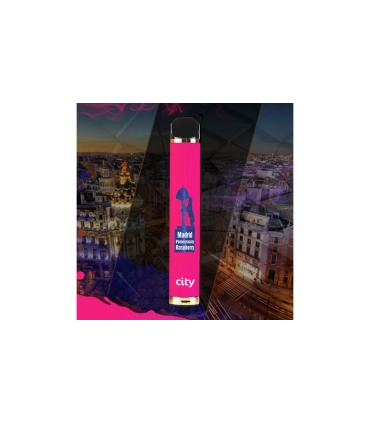 Одноразки CITY HIGH WAY 1600 Мадрид Гранат Малина оптом, CITY , 4,80 $