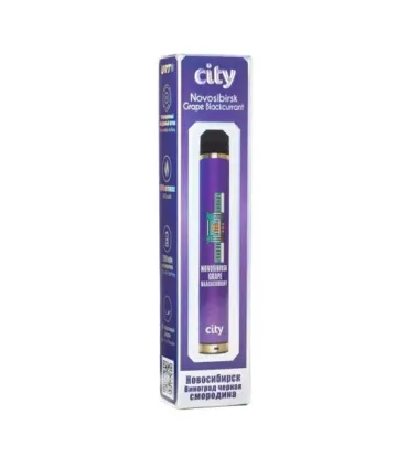 Одноразки CITY HIGH WAY 1600 Виноград Чорна Смородина оптом, CITY , 4,80 $