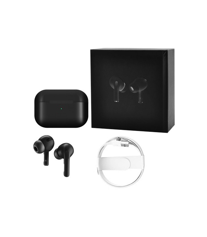 Бездротові навушники Apl AirPods Pro black купити оптом Одеса