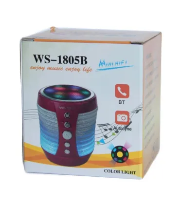 Портативна MP3 колонка Bluetooth WSTER WS-1805 оптом, WSTER , 6,50 $