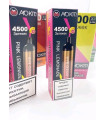 Перезаряжаемые одноразки AoKit Zozo Bar 4500 Puffs Розовый лимонад