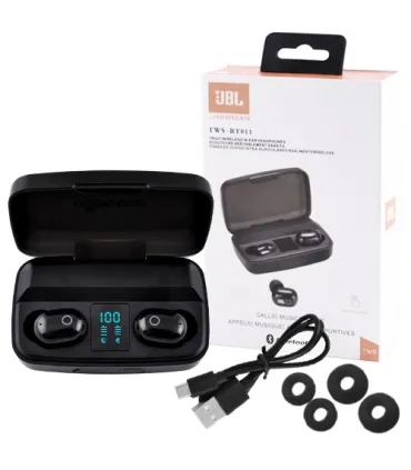 Беспроводные наушники JBL TWS-BT011 с зарядным боксом оптом, JBL+ , 11,00 $