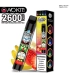 Светящийся одноразовые сигареты AoKit Lux 2600 Puffs Клубника банан оптом, AoKit , 6,10 $