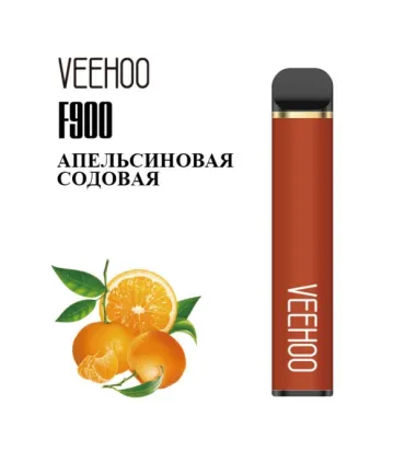 Одноразовые сигареты F900 Veehoo 1200 тяг Апельсиновый лимонад оптом, Veehoo , 3,50 $
