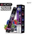 Светящийся одноразовые сигареты AoKit Lux 2600 Puffs Ягодный микс