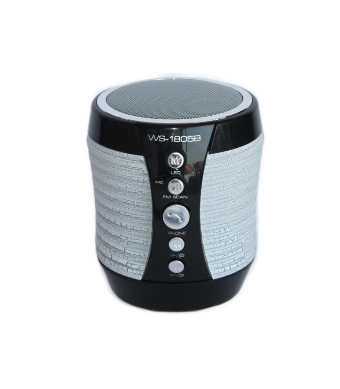 Портативная MP3 колонка Bluetooth WSTER WS-1805 купить оптом