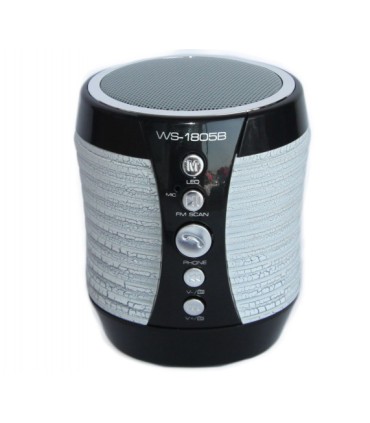 Портативная MP3 колонка Bluetooth WSTER WS-1805 купить оптом