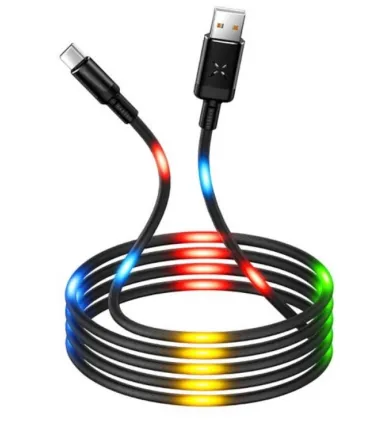 Кабель заряджання USB Type-C 1 m MOXOM MX-CB66 оптом, MOXOM , 4,00 $