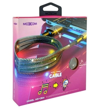 Кабель зарядки USB Type-C 1 m MOXOM MX-CB66 оптом, MOXOM , 4,00 $