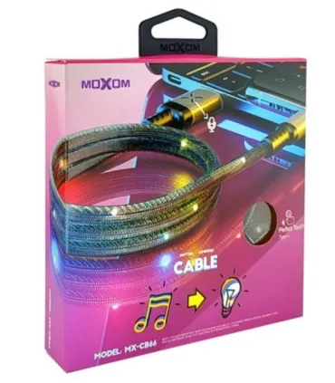 Кабель заряджання USB Type-C 1 m MOXOM MX-CB66 оптом, MOXOM , 4,00 $