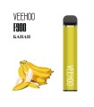 Одноразові сигарети F900 Veehoo 1200 тяг Банан