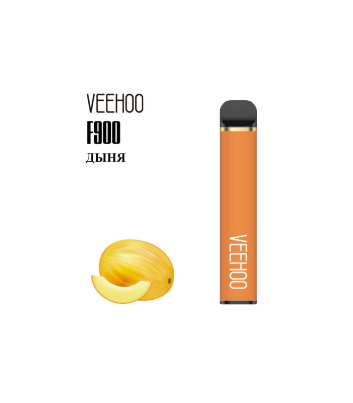 Одноразові сигарети F900 Veehoo 1200 тяг Диня купити оптом