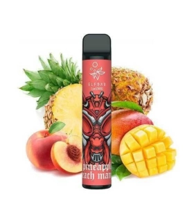 Одноразовые электронные сигареты Elf Bar Lux 1500 Ананас Персик Манго оптом, Elf Bar , 3,20 $