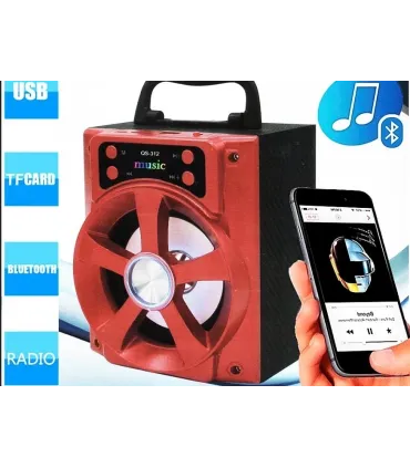 Bluetooth MP3 колонка BOCINA QS-312 оптом, WSTER , 7,00 $