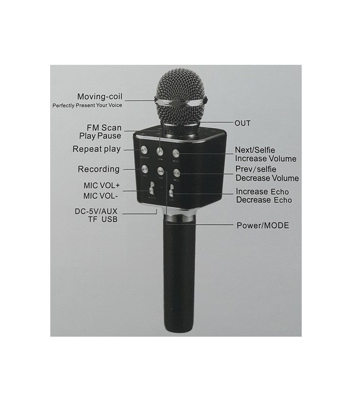 Караоке микрофон Karaoke Boom KB-WS1816RU купить оптом Одесса 7