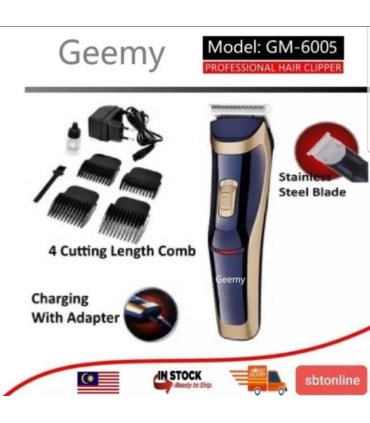 Аккумуляторная машинка Geemy GM-6005 оптом, Geemy , 9,50 $