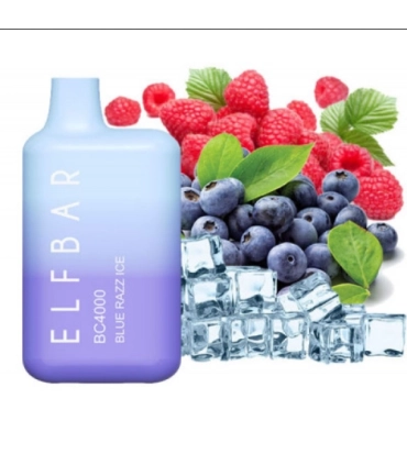 Одноразові сигарети Elf bar BC4000 Blueberry Ice, що перезаряджаються. оптом, Elf Bar Original , 8,70 $
