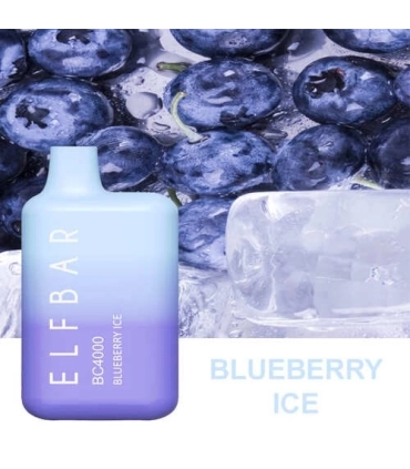 Одноразові сигарети Elf bar BC4000 Blueberry Ice, що перезаряджаються. оптом, Elf Bar Original , 8,70 $