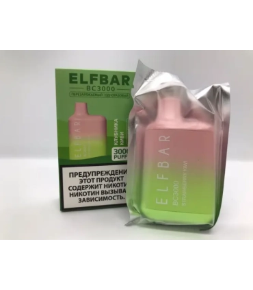 Електронні одноразові сигарети Elf bar BC4000 Ківі Полуниця оптом, Elf Bar Original , 8,70 $