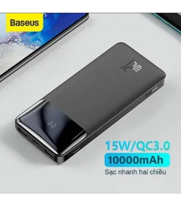 Power bank с быстрой зарядкой 15W 10000 mAh Baseus Bipow PPBD10 оптом, Baseus , 16,50 $
