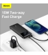 Power bank зі швидкою зарядкою 15W 10000 mAh Baseus Bipow PPBD10 оптом, Baseus , 16,50 $
