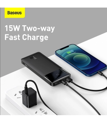 Power bank зі швидкою зарядкою 15W 10000 mAh Baseus Bipow PPBD10 оптом, Baseus , 16,50 $