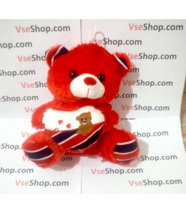 Плюшевый светящийся медвежонок мишка Тедди Teddy Bear I Love You оптом, TV Shop , 3,80 $