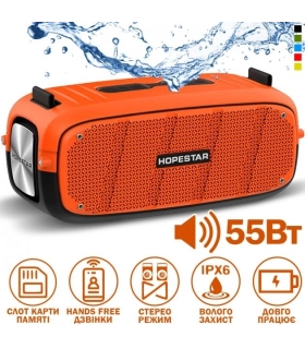 Портативная MP3 колонка HOPESTAR A20 Orange оптом, Hopestar , 50,50 $