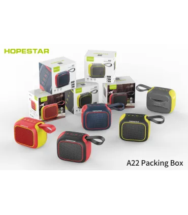 Блютуз колонки портативные HOPESTAR A22 Red yellow оптом, Hopestar , 9,40 $