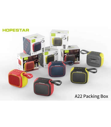 MP3 колонка Bluetooth HOPESTAR A22 Gray yellow оптом, Hopestar , 9,40 $