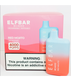 Перезаряжаемые одноразовые сигареты Elf bar BC4000 Красный