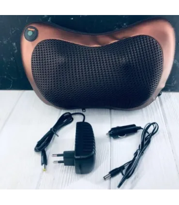 Массажная подушка для шеи и спины Massage Pillow 4 ролика оптом, TV Shop , 8,50 $