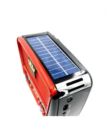 Радиоприемник MP3 с блютуз Golon RX-455S солнечная панель оптом, Golon , 13,00 $