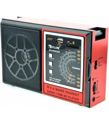 Радиоприемник MP3 с блютуз Golon RX-455S солнечная панель оптом, Golon , 13,00 $
