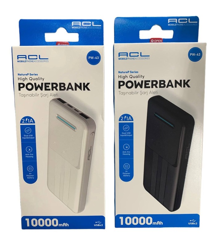 Універсальний акумулятор Powerbank ACL PW-43 10000 mAh купити