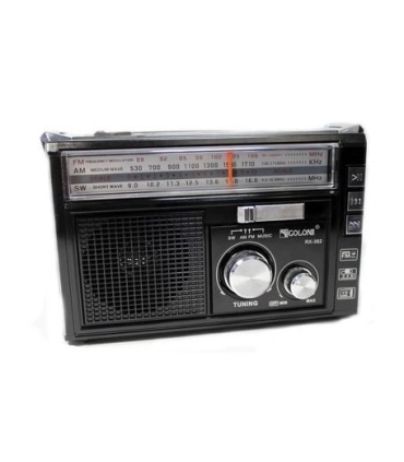 Приёмник Golon RX-382 с фонариком оптом, Golon , 8,40 $