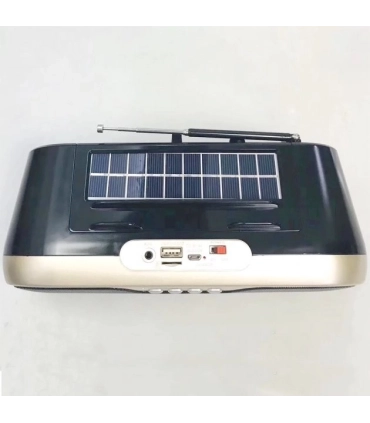 Радіоприймач колонка з блютуз GOLON RX BT-190 сонячна панель оптом, Golon , 11,00 $