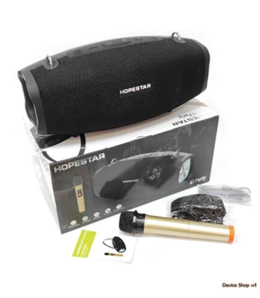 Колонка Bluetooth HOPESTAR H1 Party з мікрофоном та зарядкою 15V/3A оптом, Hopestar , 65,00 $
