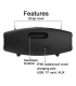Колонка Bluetooth HOPESTAR H1 Party з мікрофоном та зарядкою 15V/3A оптом, Hopestar , 65,00 $