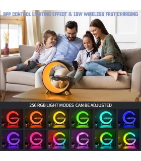 Мультифункціональна колонка кільцева лампа G-Smart Light Sound Machine оптом, TV Shop , 22,00 $