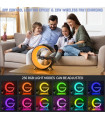 Мультифункціональна колонка кільцева лампа G-Smart Light Sound Machine