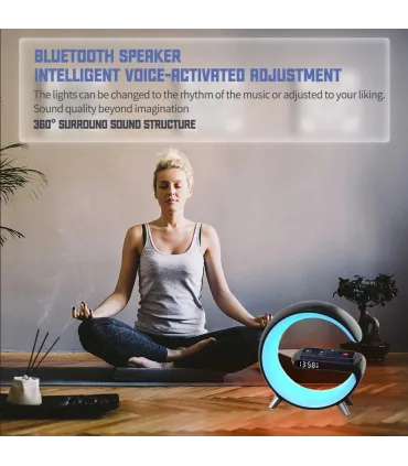 Мультифункциональная колонка кольцевая лампа G-Smart Light Sound Machine оптом, TV Shop , 22,00 $