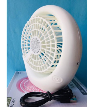 Портативний акумуляторний вентилятор Mini Fan 180 ° SQ-2021