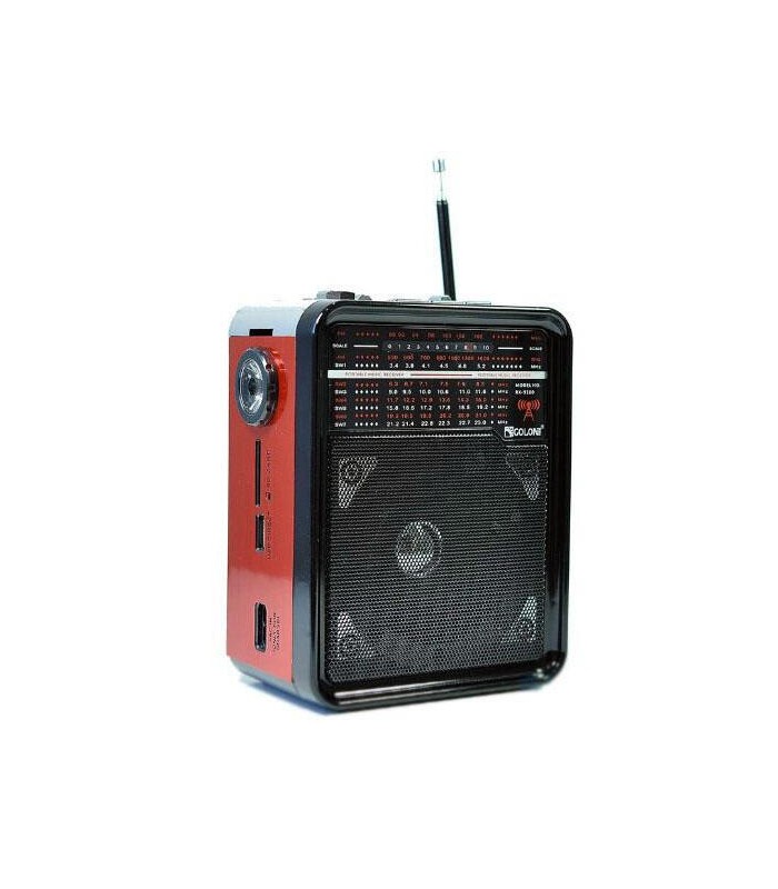 Радио с фонариком колонка GOLON RX-9100 купить оптом Одесса 7 км