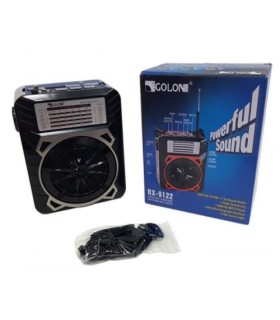 Аккумуляторный радиоприемник Golon RX-9133 с фонариком купить
