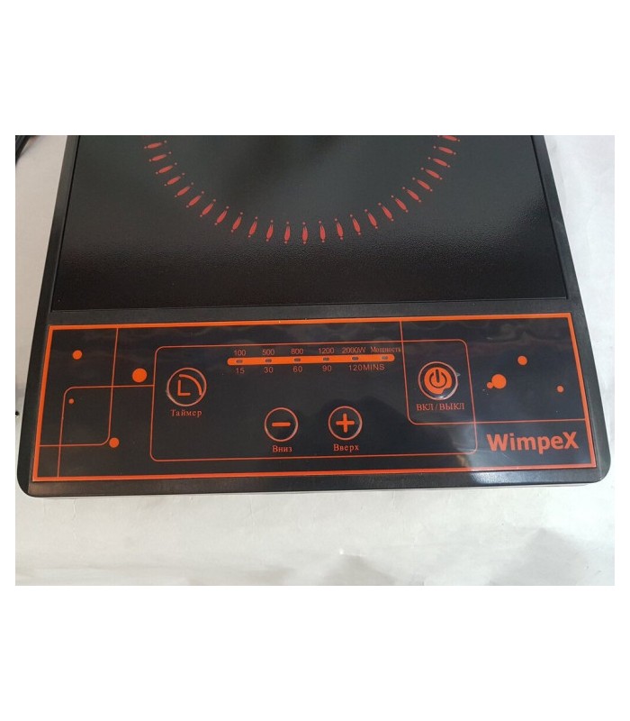 Инфракрасная электроплита 1 конфорка 2000 Вт WimpeX WX-1322