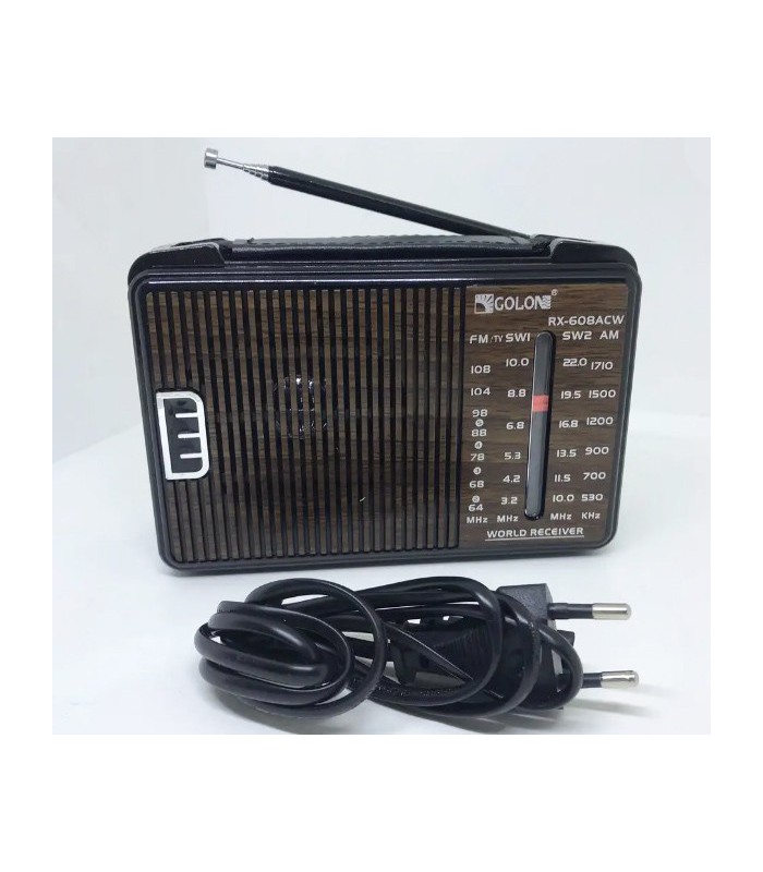 Радиоприемник GOLON RX-608 от сети 220/D купить оптом Одесса 7